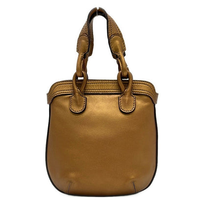 Loewe Handbag Fiesta Gold Leather — view 3
