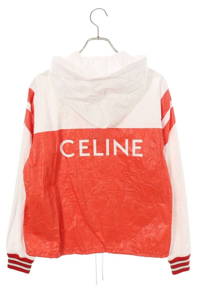Celine Logo Print Paper Jacket 34 — view 2