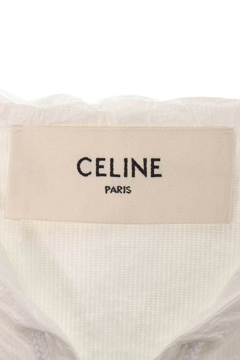 Celine Logo Print Paper Jacket 34 — view 3