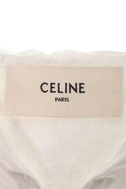Celine Logo Print Paper Jacket 34 — view 3