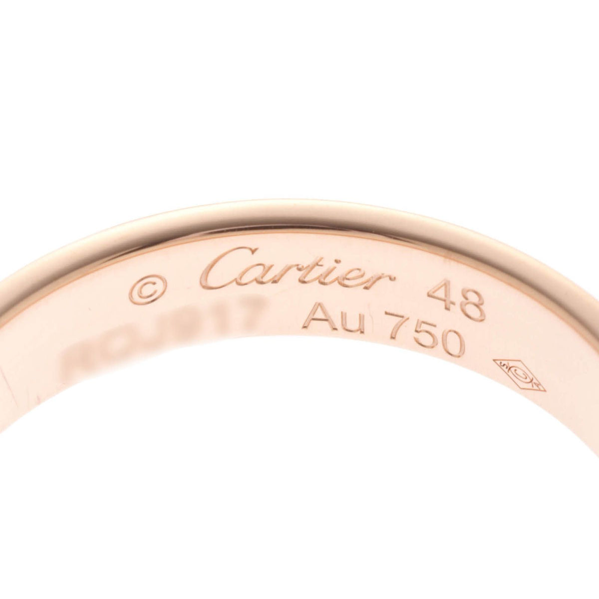 Cartier Mini Love PG 48 Ring 18k Pink Gold 18k — view 3