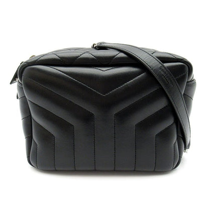 Saint Laurent Loulou Shoulder Bag Calfskin Black