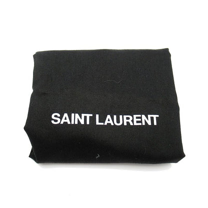 Saint Laurent Loulou Shoulder Bag Calfskin Black — view 8