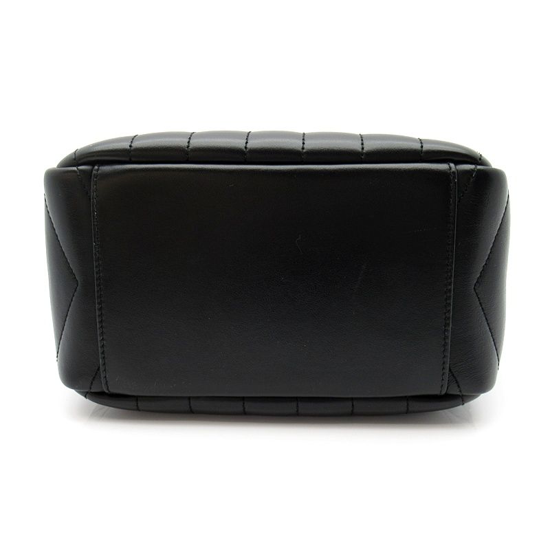 Saint Laurent Loulou Shoulder Bag Calfskin Black — view 6