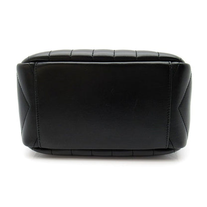 Saint Laurent Loulou Shoulder Bag Calfskin Black — view 6