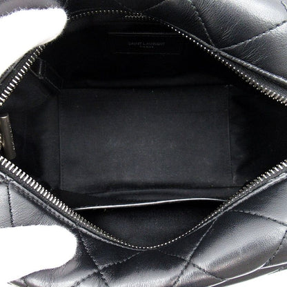 Saint Laurent Loulou Shoulder Bag Calfskin Black — view 7