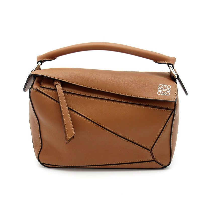 Loewe Puzzle Bag Small 322.30 Soft Grain Calfskin Handbag
