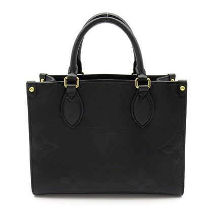 Louis Vuitton on the Go PM Monogram Empreinte Handbag Noir — view 4