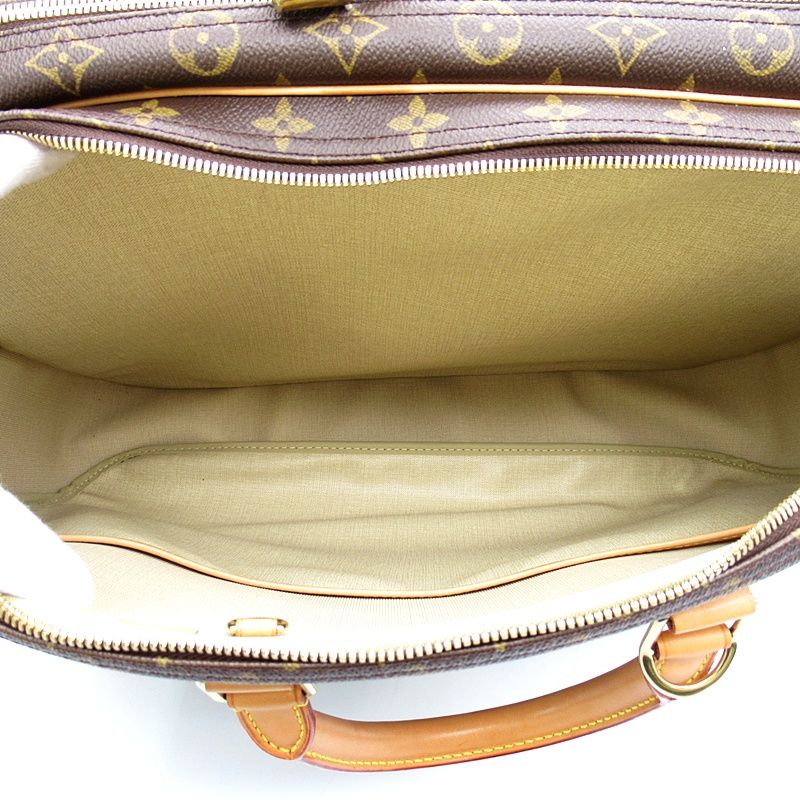 Louis Vuitton Alize 24/24 Vanquatre Monogram Boston Bag Brown — view 7