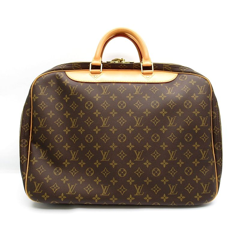 Louis Vuitton Alize 24/24 Vanquatre Monogram Boston Bag Brown — view 4