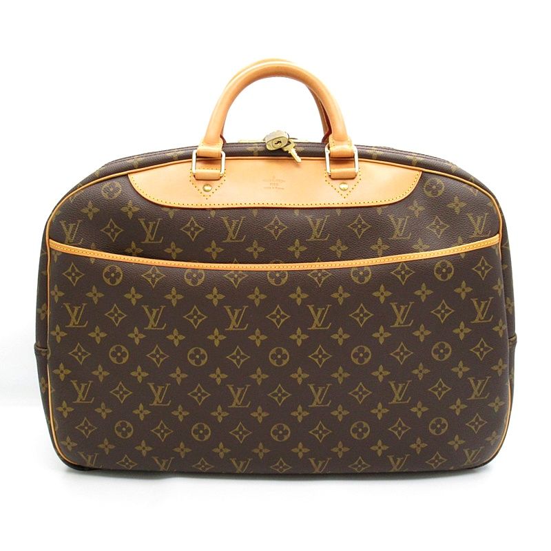 Louis Vuitton Alize 24/24 Vanquatre Monogram Boston Bag Brown