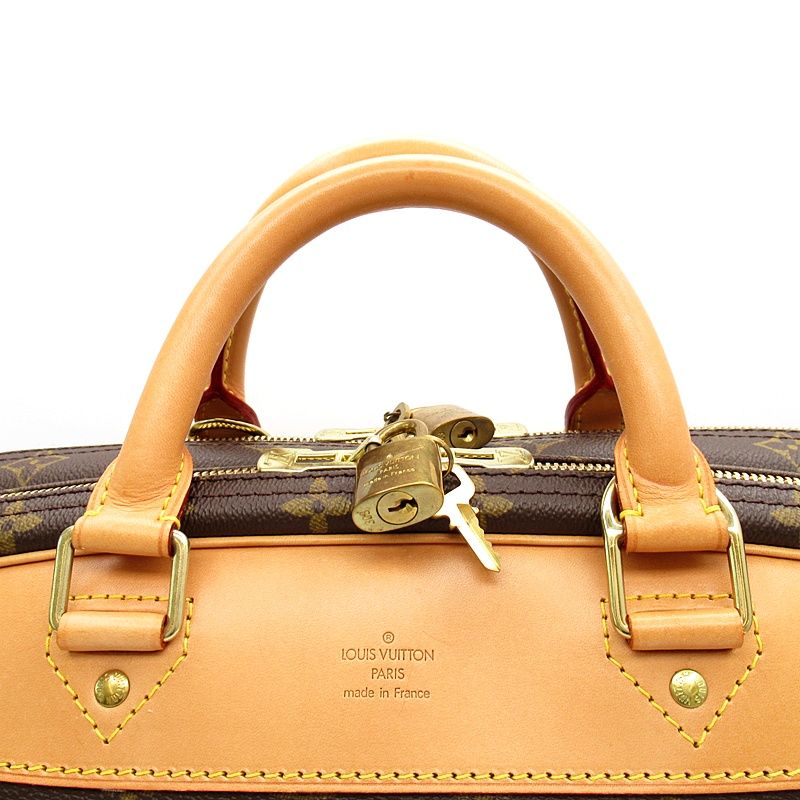 Louis Vuitton Alize 24/24 Vanquatre Monogram Boston Bag Brown — view 2