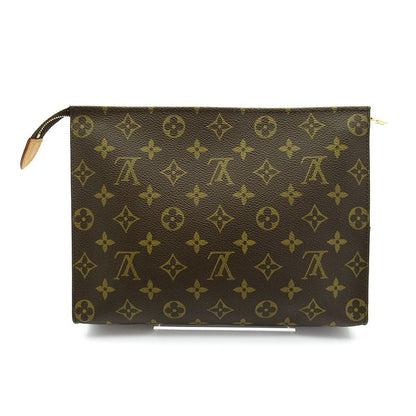 Louis Vuitton Poche Toilette 26 Monogram Second Bag Brown — view 3