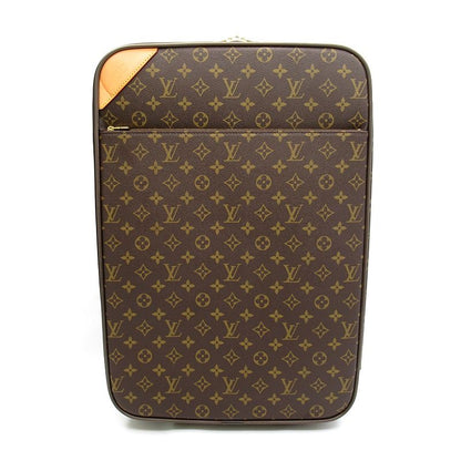 Louis Vuitton Pegase 50 Monogram Travel Bag Brown