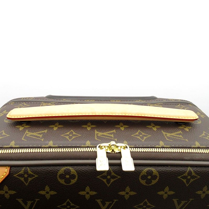 Louis Vuitton Pegase 50 Monogram Travel Bag Brown — view 2