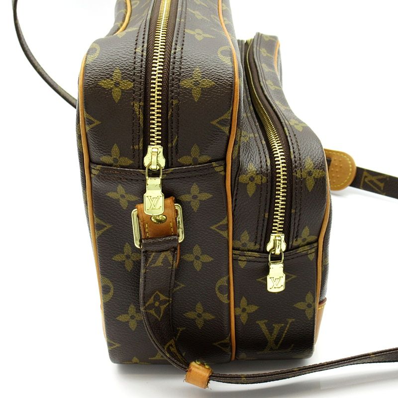 Louis Vuitton Nile Monogram Shoulder Bag Brown — view 5