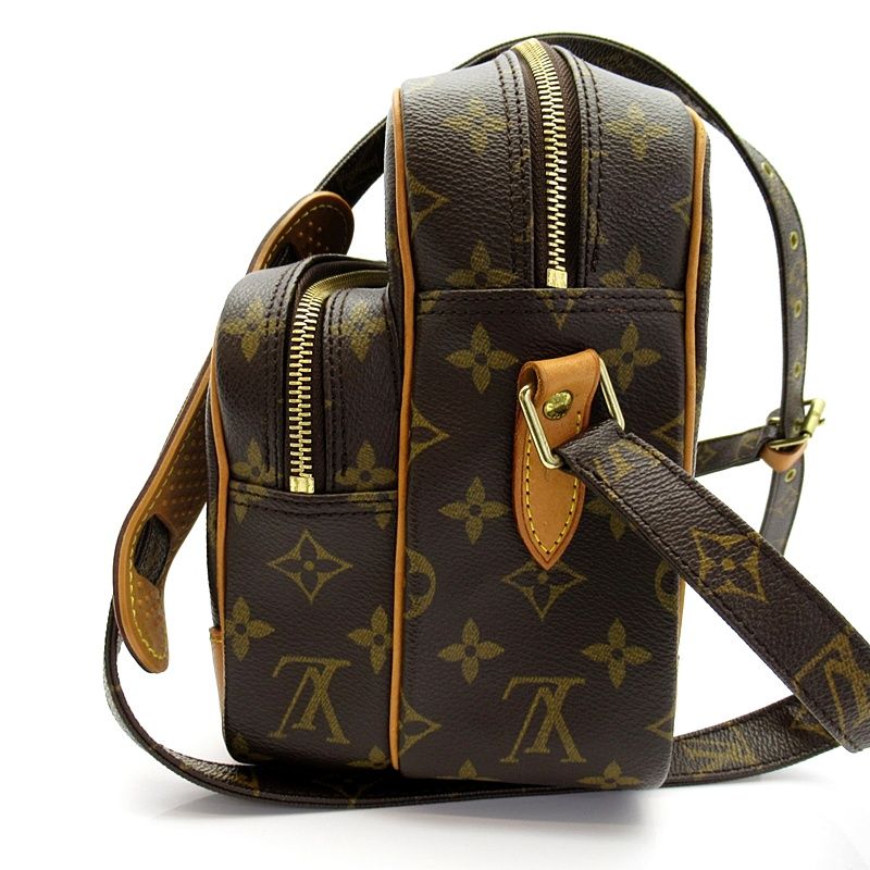 Louis Vuitton Nile Monogram Shoulder Bag Brown — view 3