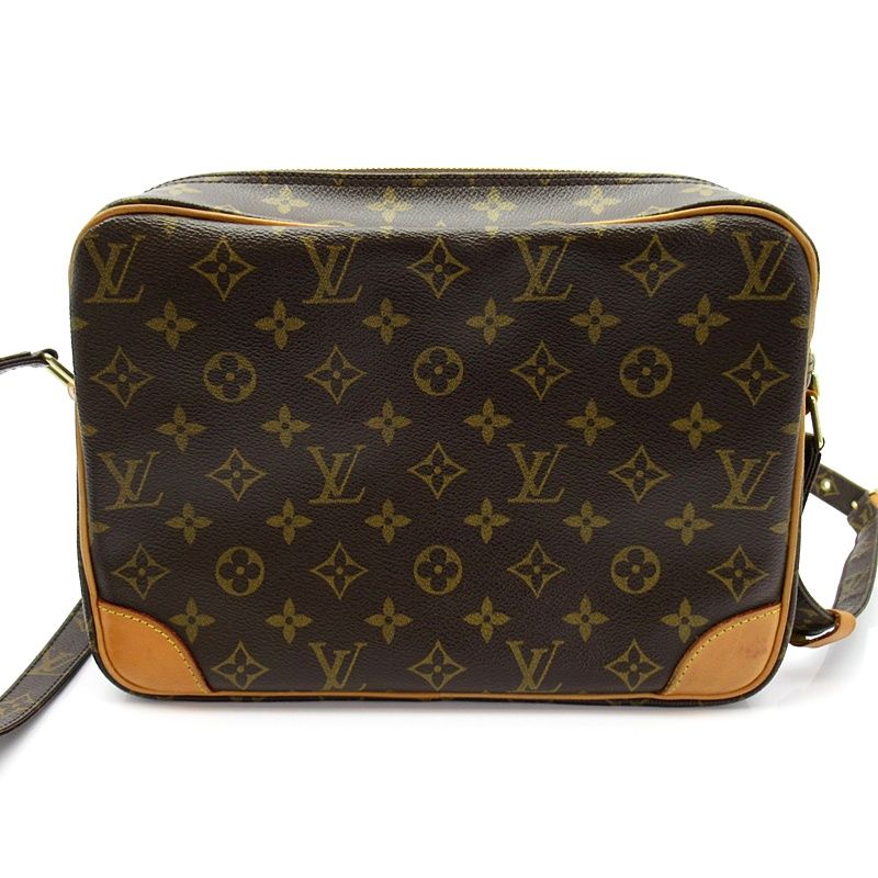 Louis Vuitton Nile Monogram Shoulder Bag Brown — view 4