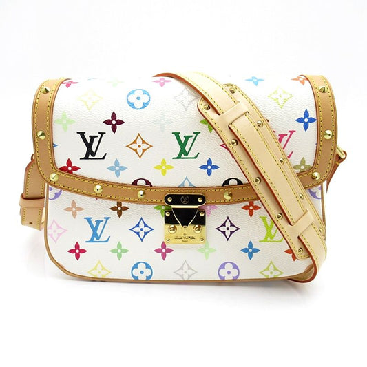 Louis Vuitton Solonge Multicolor Shoulder Bag White