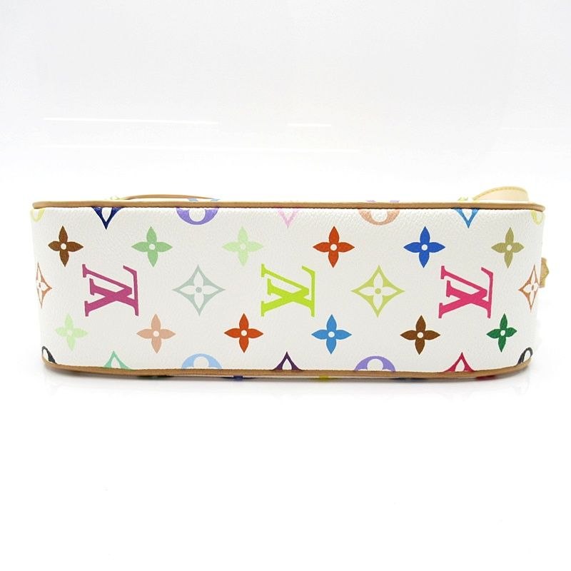 Louis Vuitton Solonge Multicolor Shoulder Bag White — view 6