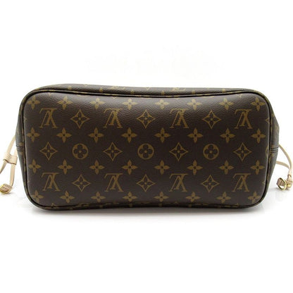 Louis Vuitton Neverfull Inside Out MM Monogram Leather Tote Sand — view 6