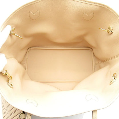 Louis Vuitton Neverfull Inside Out MM Monogram Leather Tote Sand — view 7