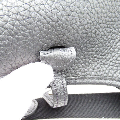 Hermes Evelyne TPM Amazon Taurillon Clemence Shoulder Bag Black — view 8