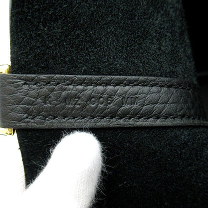 Hermes Picotin Lock MM Taurillon Clemence Handbag Noir — view 8