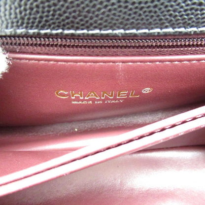 Chanel Coco Handle XS 2-Way Handbag Caviar Leather Black Medium — view 7