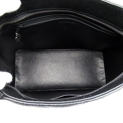 Chanel Reissue Tote Caviar Leather Handbag Black — view 7