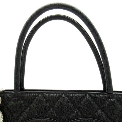Chanel Reissue Tote Caviar Leather Handbag Black — view 2