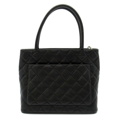 Chanel Reissue Tote Caviar Leather Handbag Black — view 4