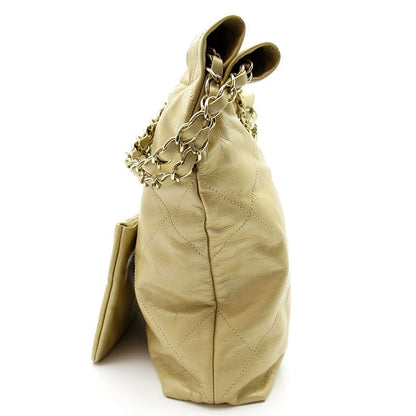 Chanel 22 Small Handbag Calfskin Beige — view 2