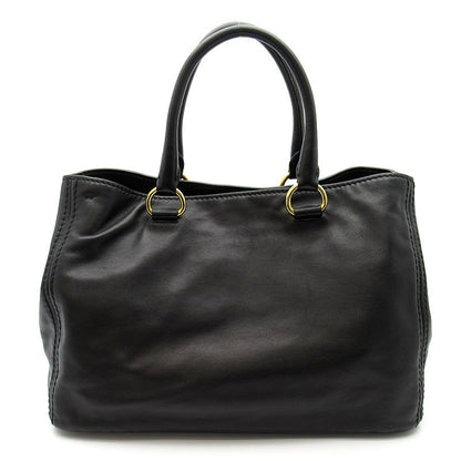Prada 2-Way Tote Leather Black — view 4