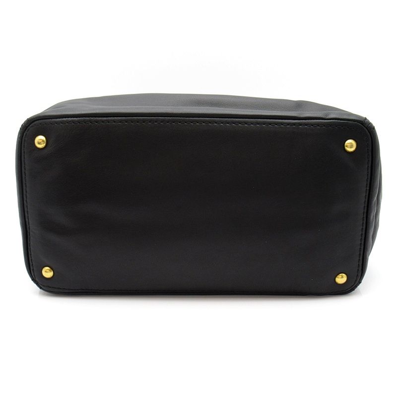 Prada 2-Way Tote Leather Black — view 6