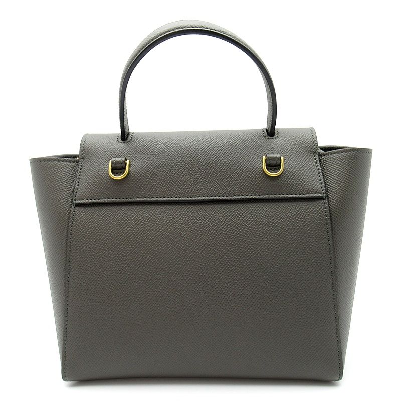 Celine Belt Bag Nano 2-Way Calfskin Gray — view 4