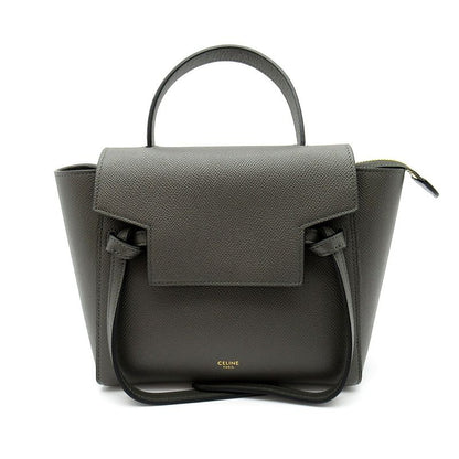 Celine Belt Bag Nano 2-Way Calfskin Gray