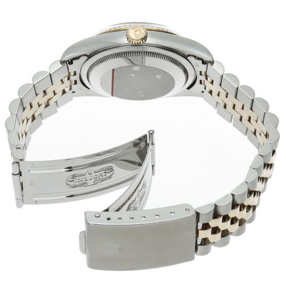 Rolex Datejust Watch Diamond 18k Yellow Gold SS White 19 — view 5
