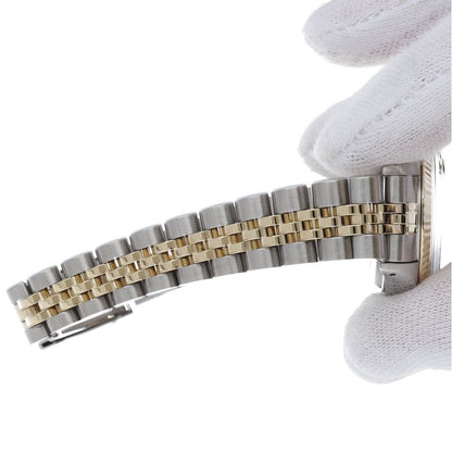 Rolex Oyster Perpetual Date Watch Antique 18k Yellow Gold SS — view 6