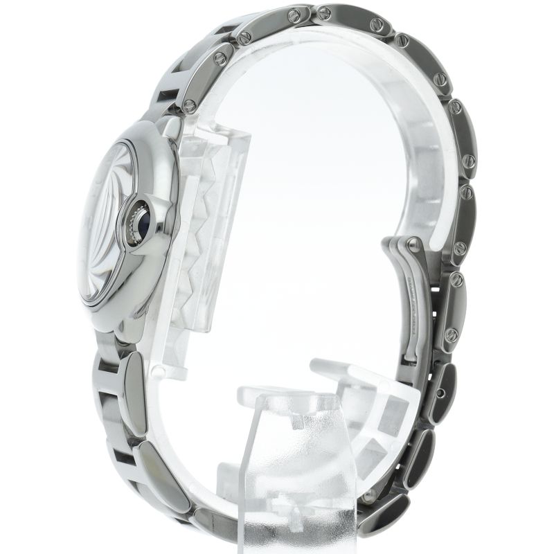 Cartier Ballon Bleu SM Watch 28 Diamond SS Silver — view 3