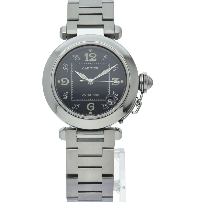 Cartier Pasha C Watch SS Black — view 2