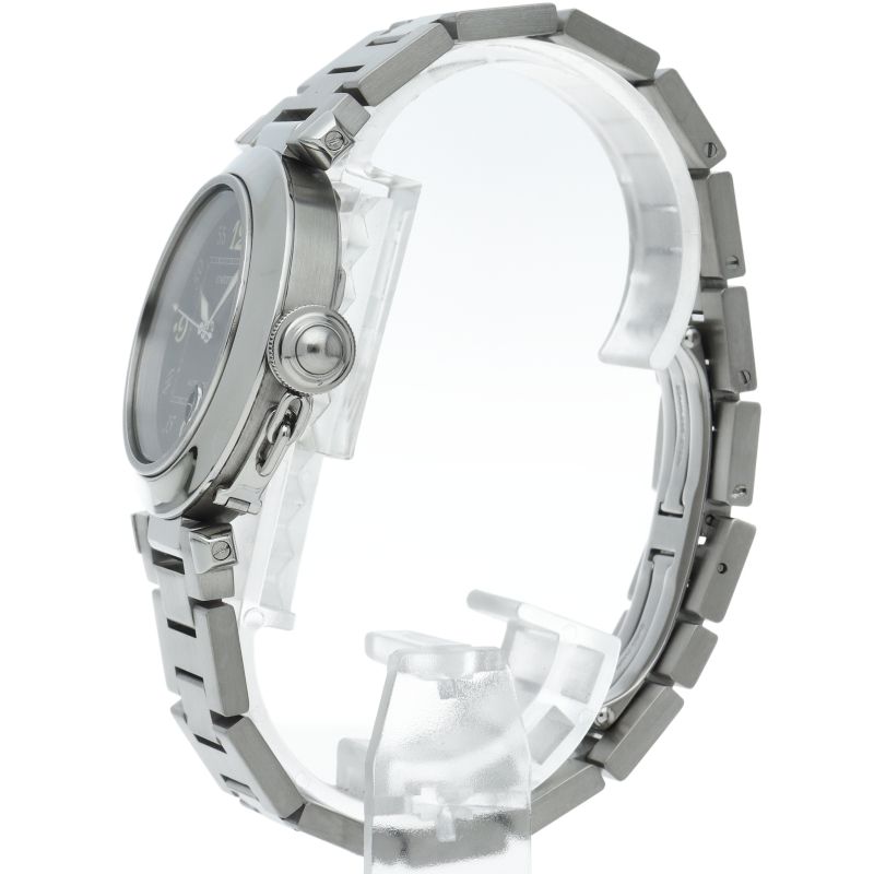 Cartier Pasha C Watch SS Black — view 3