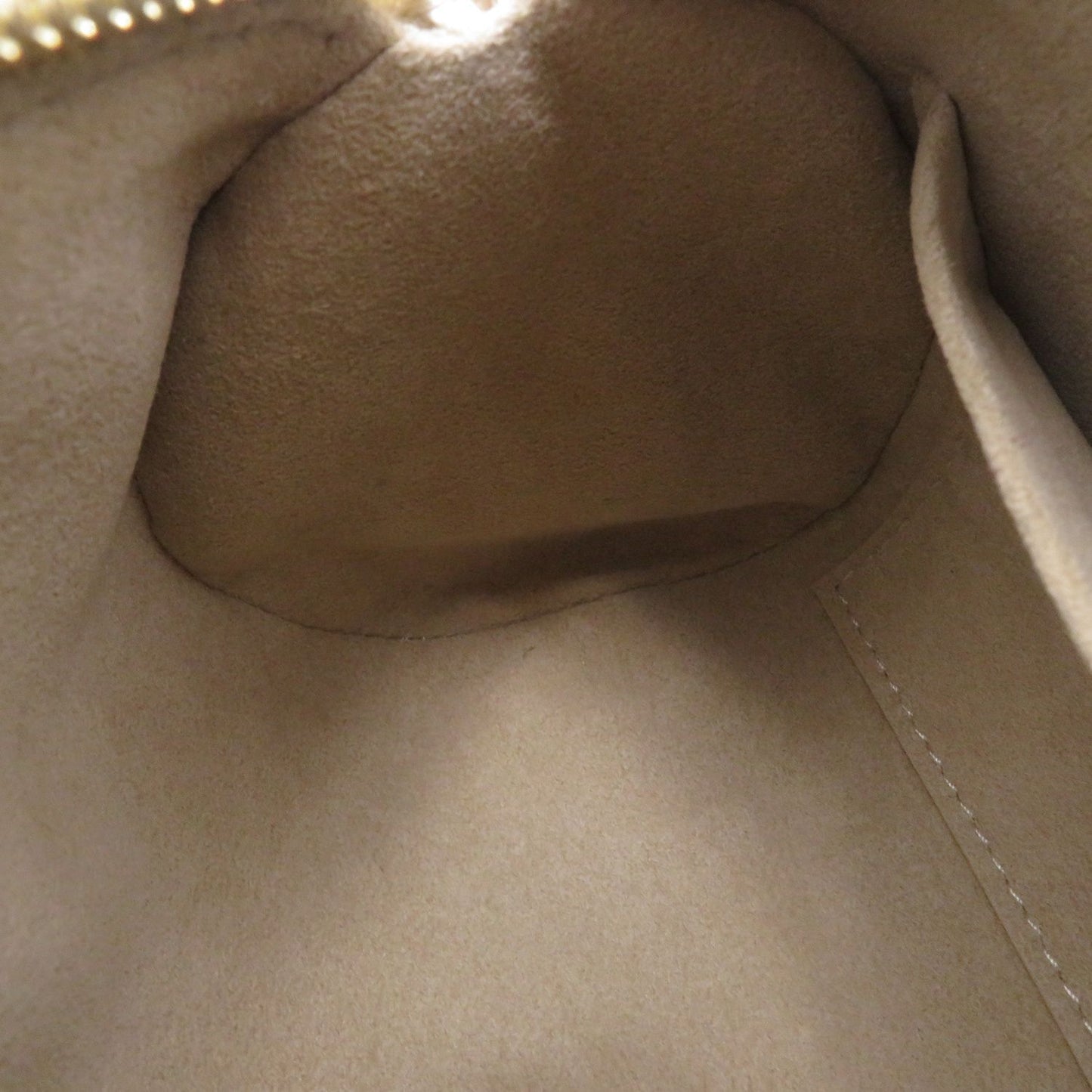Louis Vuitton Papillon BB Monogram Empreinte Cream Handbag — view 8