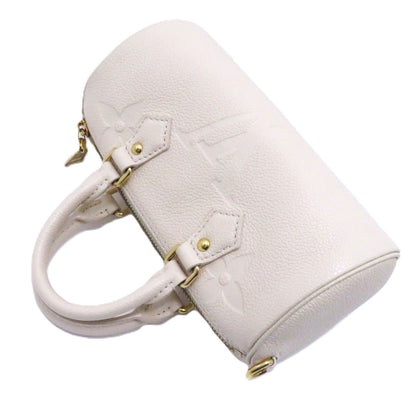 Louis Vuitton Papillon BB Monogram Empreinte Cream Handbag — view 3
