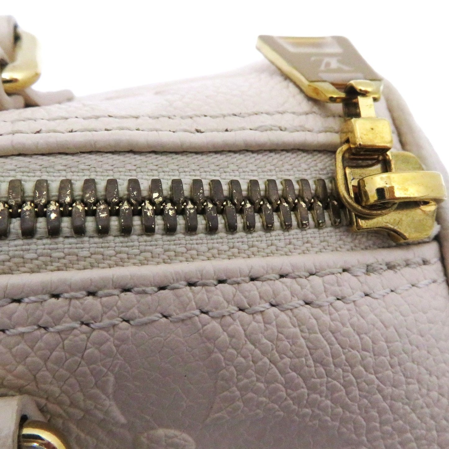 Louis Vuitton Papillon BB Monogram Empreinte Cream Handbag — view 6