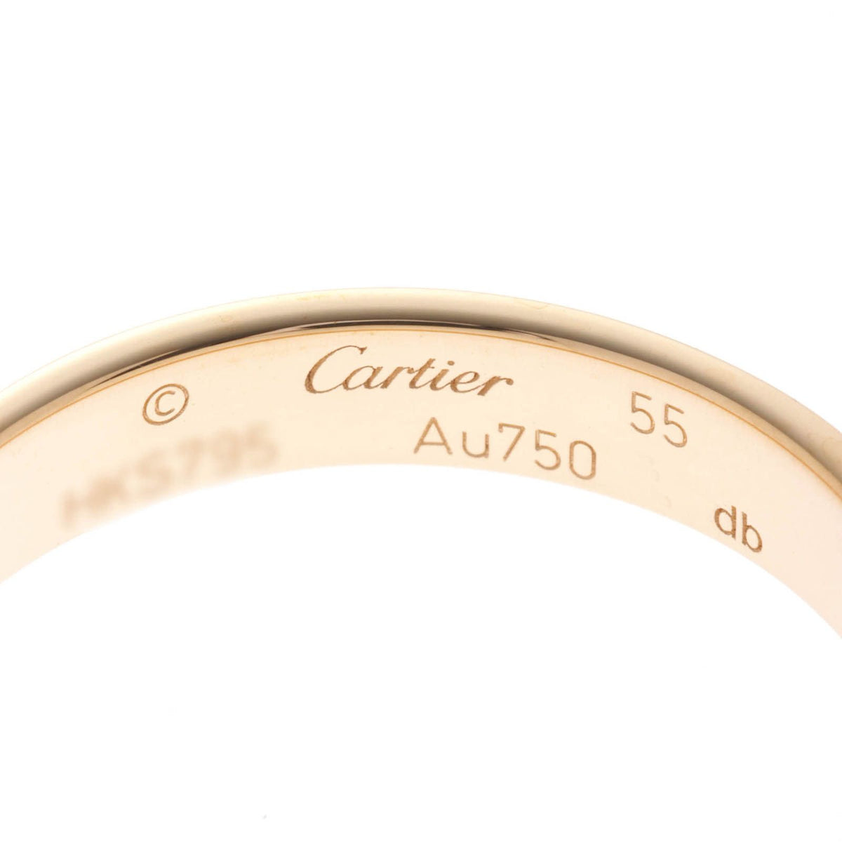 Cartier Mini Love YG 55 Ring 18k Yellow Gold 18k — view 3