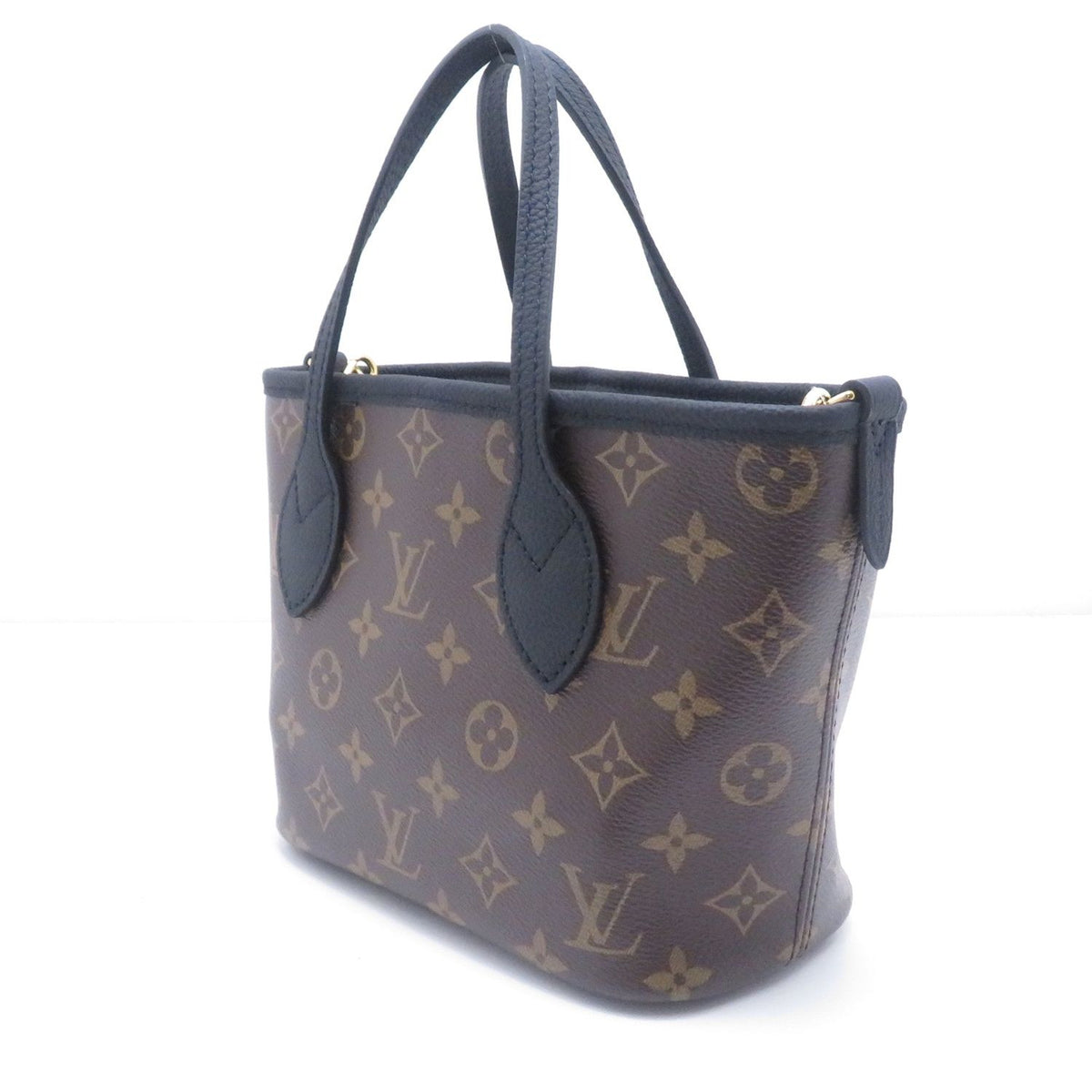 Louis Vuitton Neverfull Inside Out BB Monogram Black Handbag Canvas — view 2