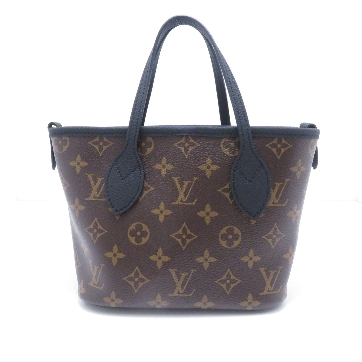 Louis Vuitton Neverfull Inside Out BB Monogram Black Handbag Canvas