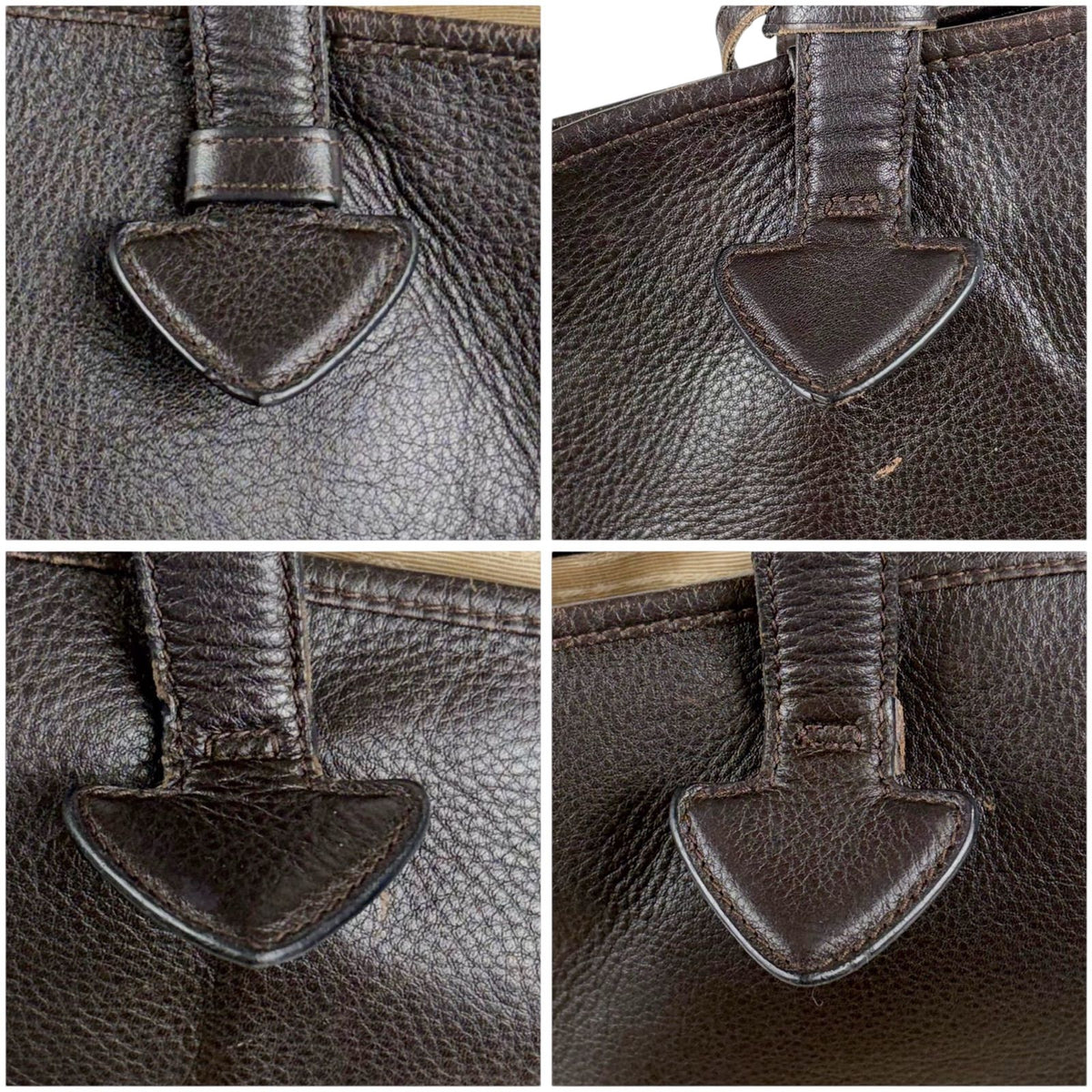 Loewe Heritage Tote Bag Leather Brown — view 6