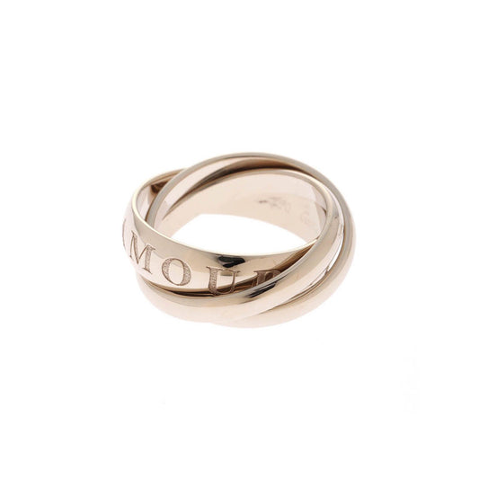 Cartier Trinity Ring 18k White Gold Silver
